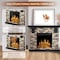 Edendirect 50.59'' 750/1500W Heater, 7 Flame Brightness, Multi-Color Freestanding Electric Fireplace Y4926+Y926M - alternate 3